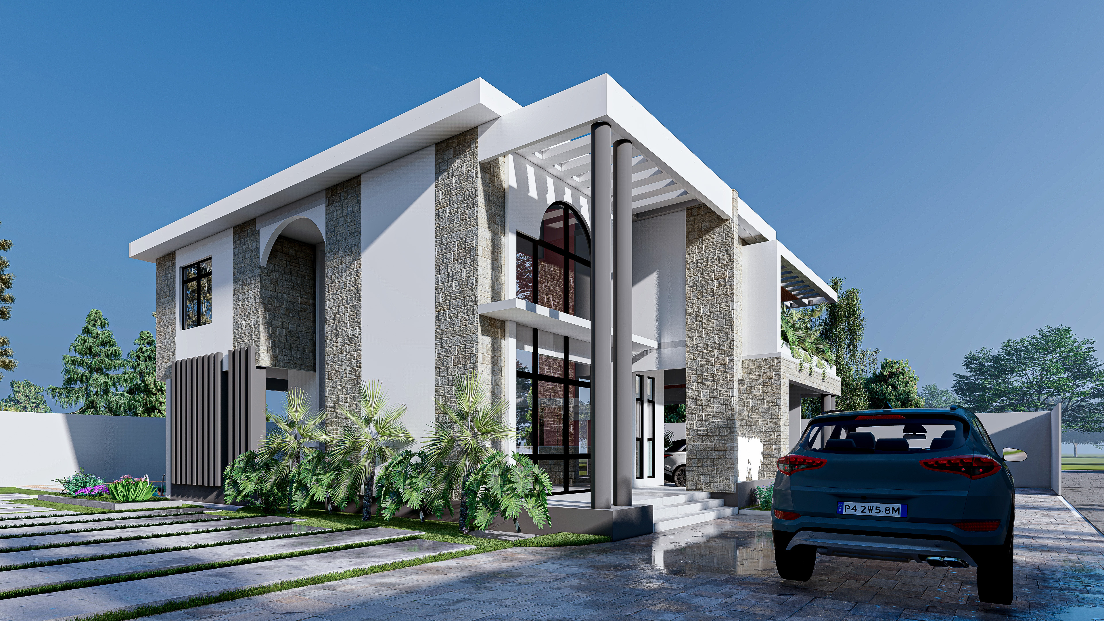 Villa Umoja vue 2